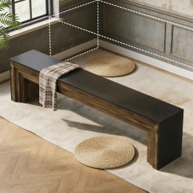 Dining Bench, Farmhouse Long Kitchen Bench Seating